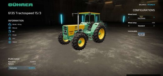 Buehrer 6135 Tractospeed 15/3