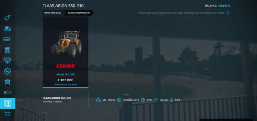 Claas Arion 550-510