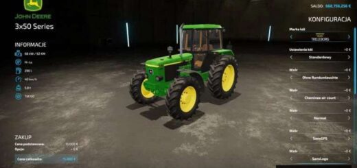 John Deere 3x50