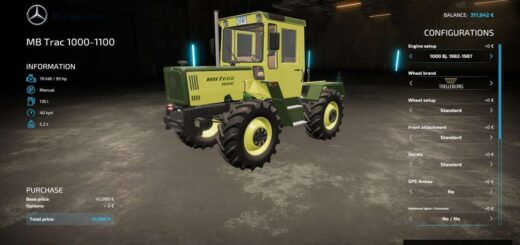 MB Trac 1000-1100