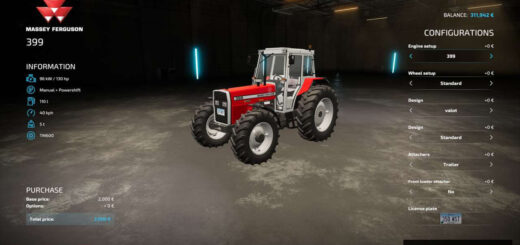 Massey Ferguson 399