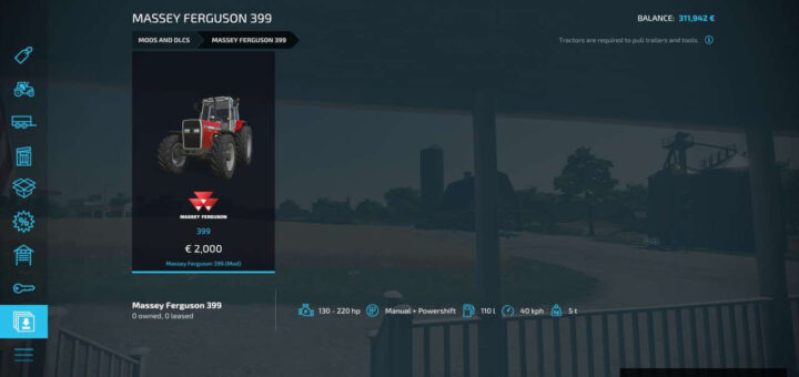 Massey Ferguson 399