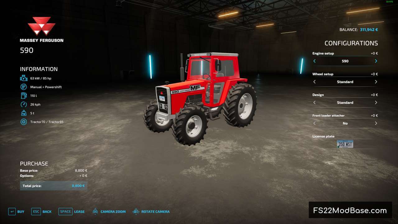 Massey Ferguson 590