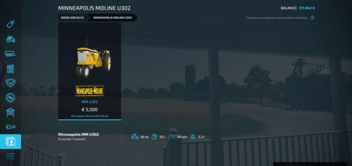 Minneapolis Moline U302
