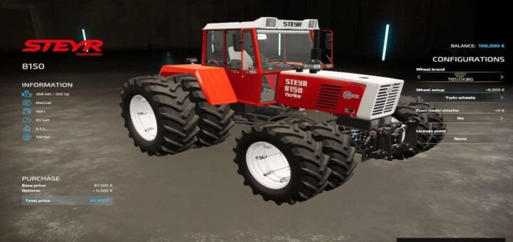 Steyr Series 8150