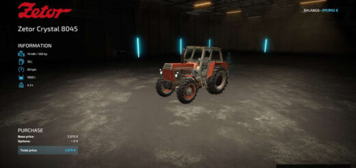 Zetor Crystal 8045