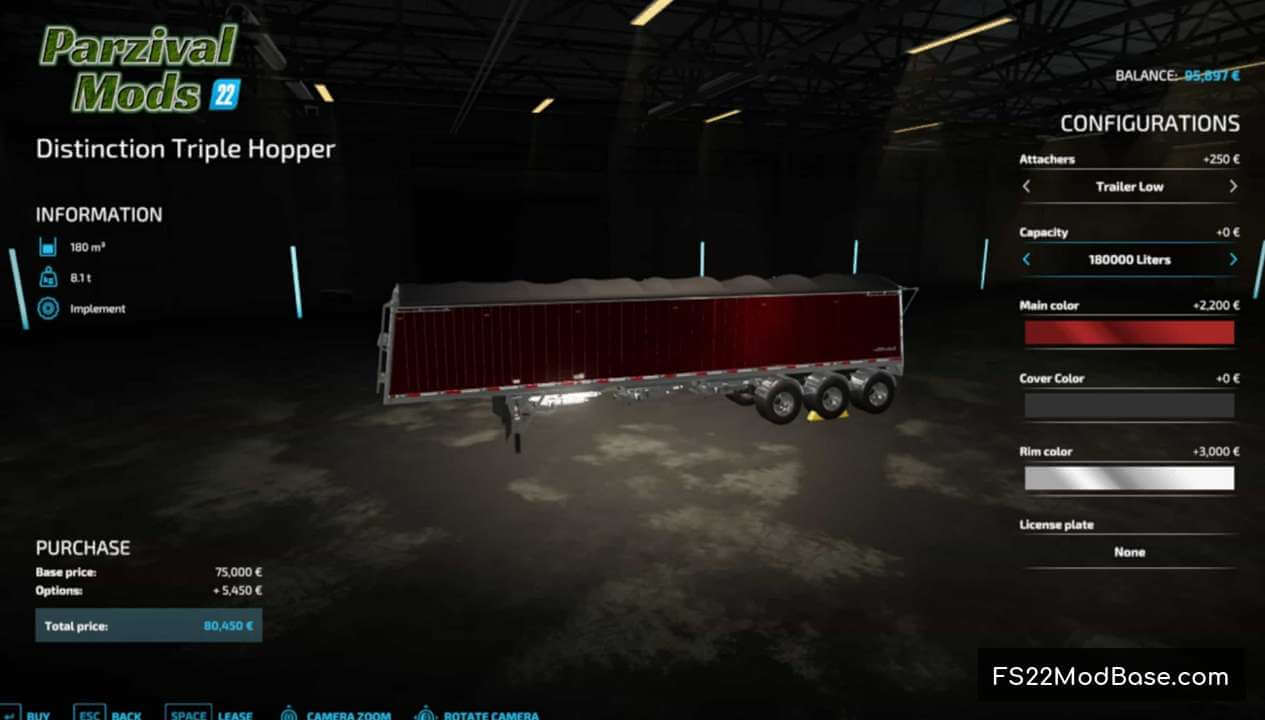 Distinction Triple Hopper