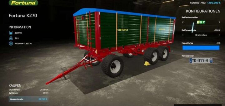 Fortuna K270