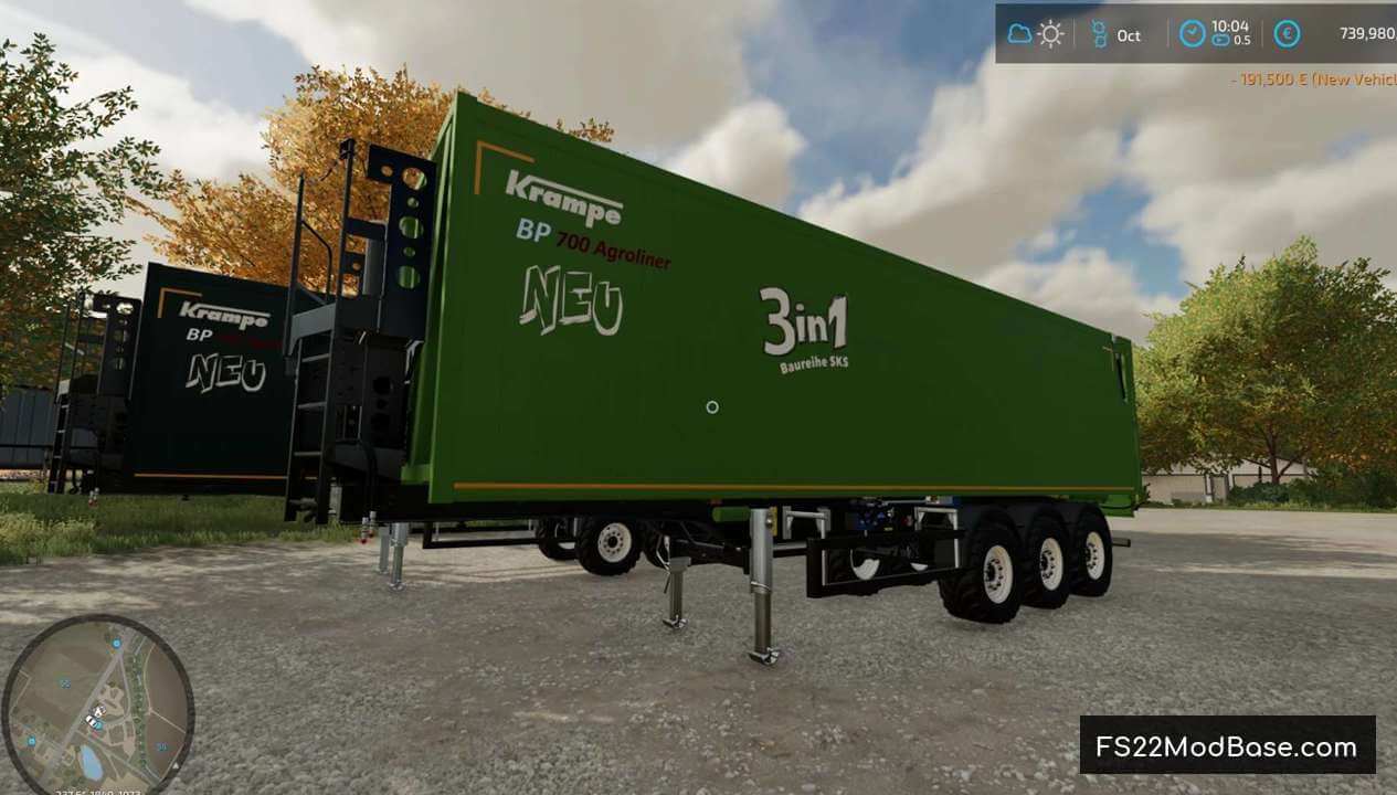 Krampe BP 700 Agroliner