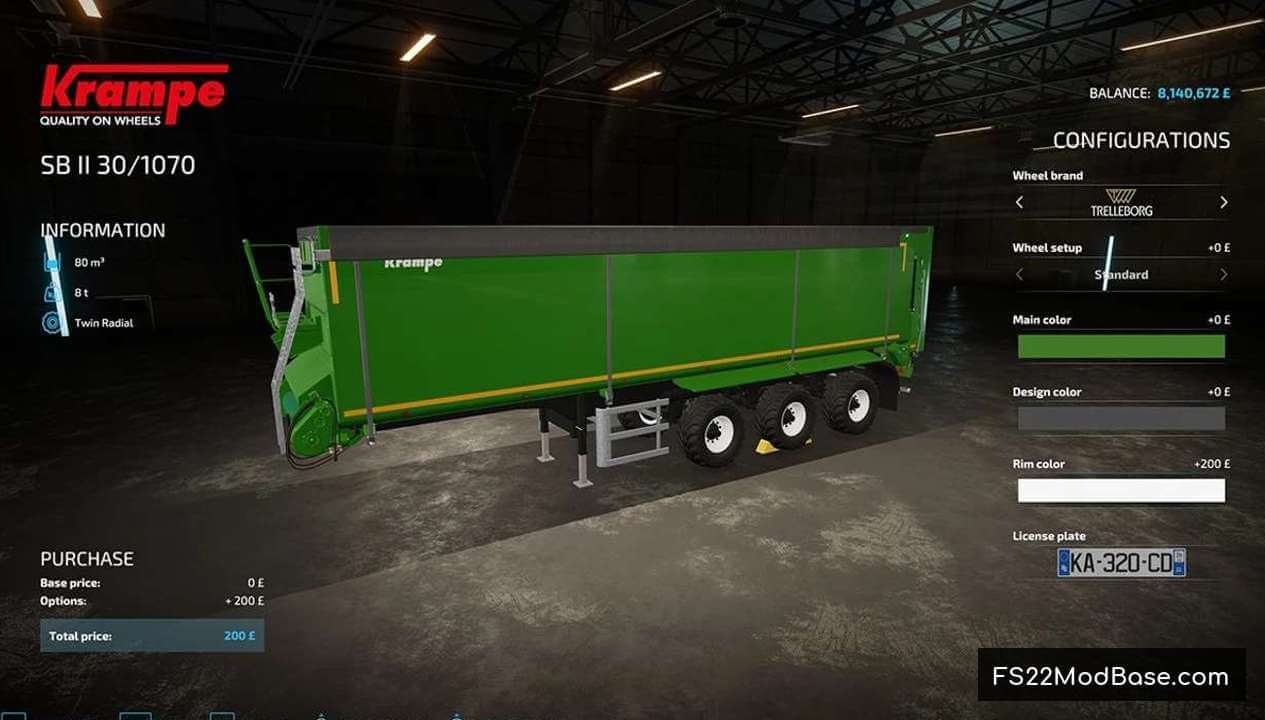 Krampe SB 3060