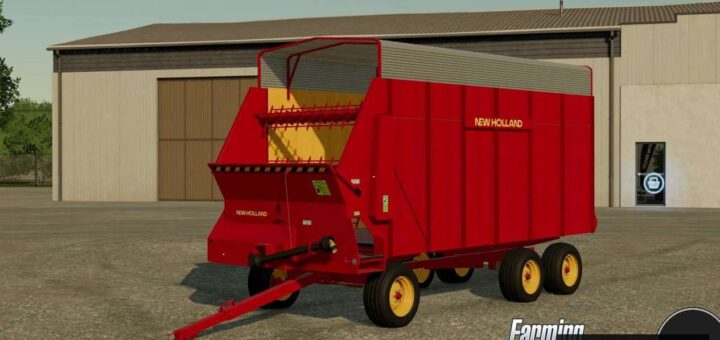 New Holland 716 Forage Wagon