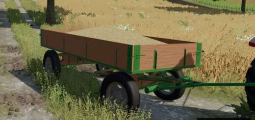 Old Wooden Trailer