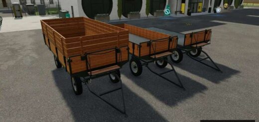 Small Old Trailer