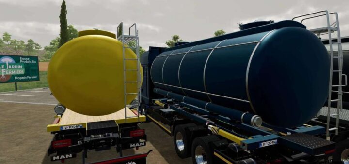 Tanker Addon for MAN TGX 2020