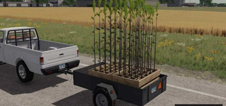 Wooden Car Trailer
