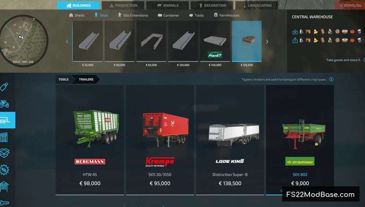 Central Warehouse Pack