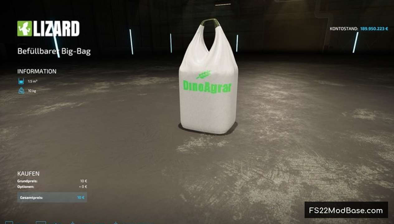 Fillable BigBag