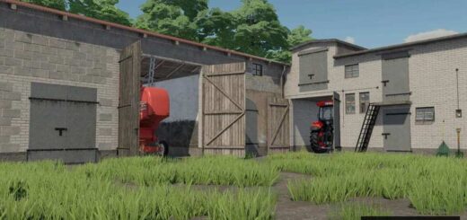 Cowshed With Barn