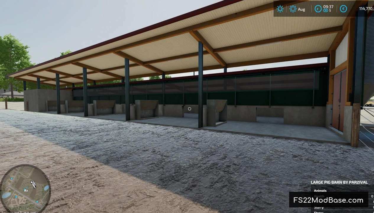 Large Pig Barn by Parzival