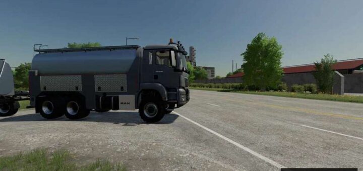 MAN TGS Milk Truck