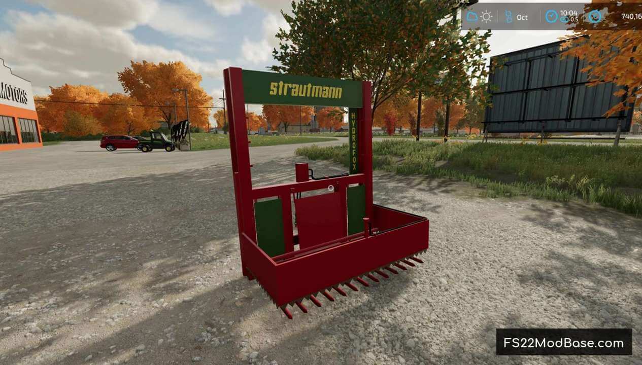 Strautmann Hydrofox Siloblockschneider