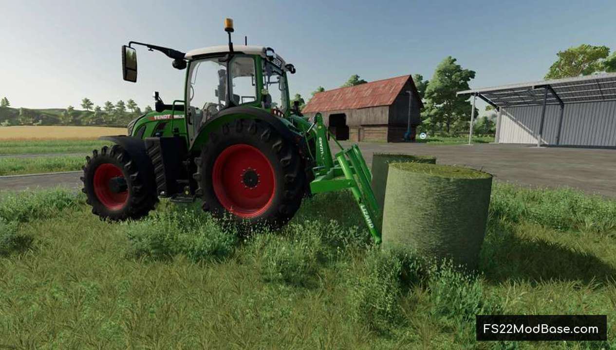Lizard Round Bale Fork