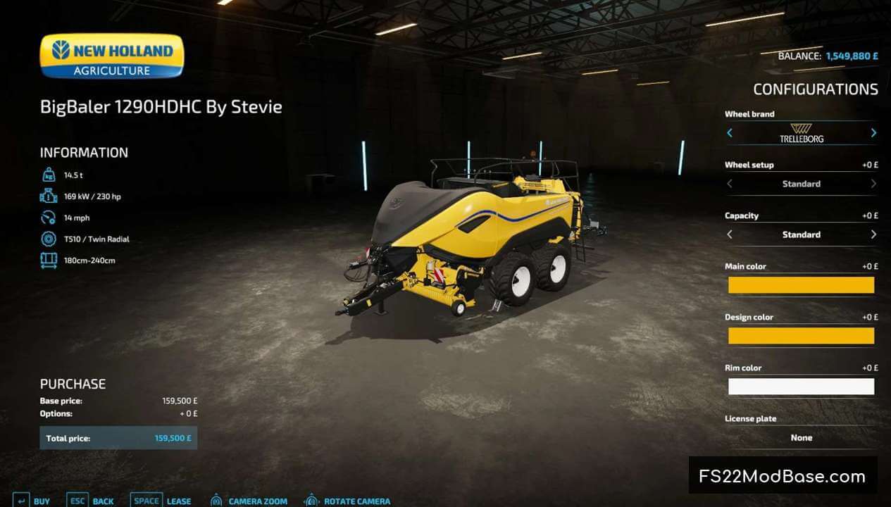 New Holland 1290HDHC By Stevie