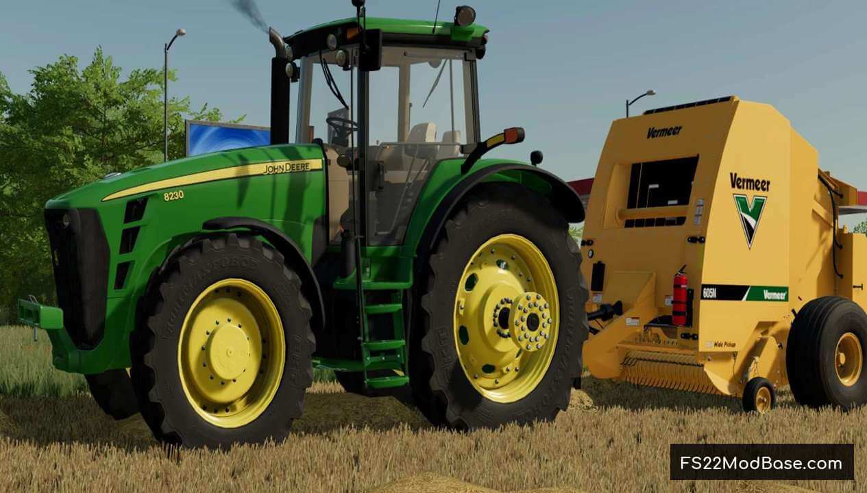 Vermeer 605N Round Baler