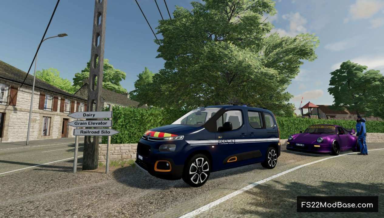Citroen Berlingo Gendarmerie