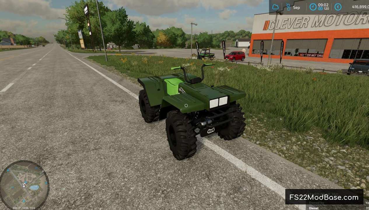 Lizard Quad Bear 350 4x4