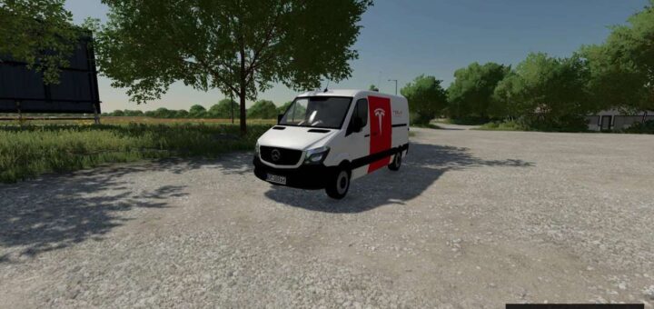Mercedes Benz Sprinter-Tesla Service Van