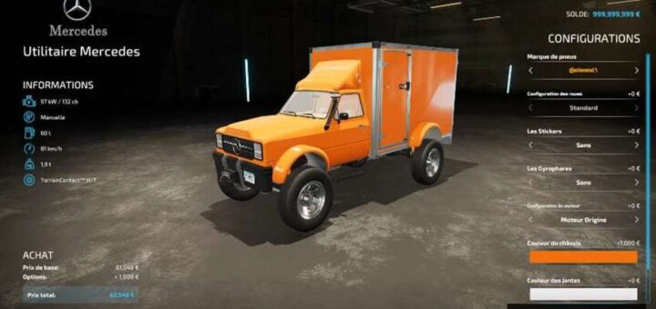Utilitaire Mercedes