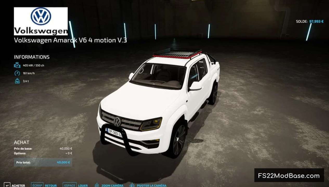 Volkswagen Amarok V6 4 motion V-3