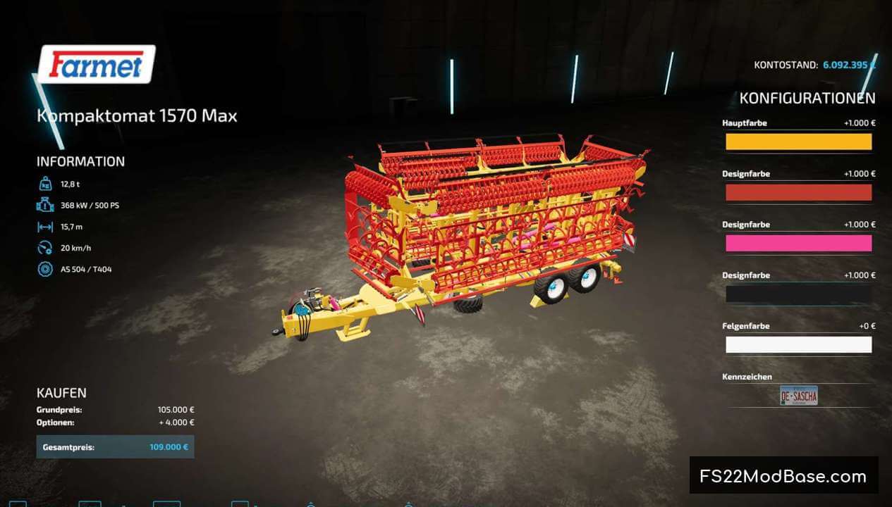 Kompaktomat1570Max Cultivator