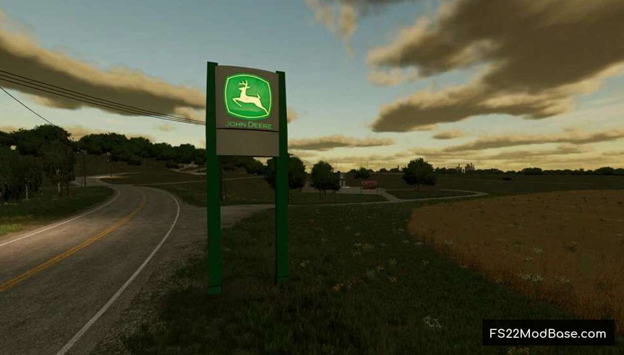 John Deere Dealer Sign