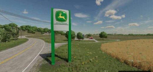 John Deere Dealer Sign