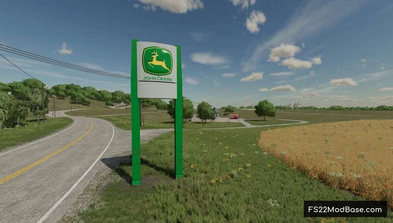 John Deere Dealer Sign