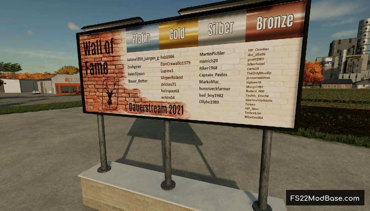 Wall of Fame