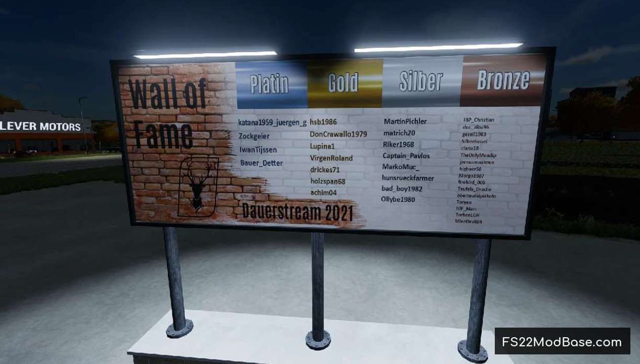 Wall of Fame