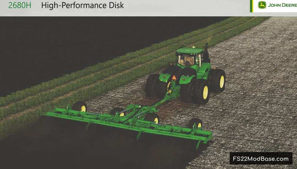 John Deere 2680H High-Performance Disk
