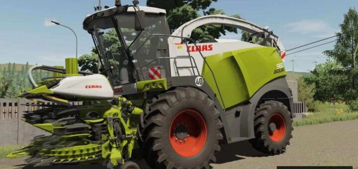 Claas Jaguar 900 Type 496