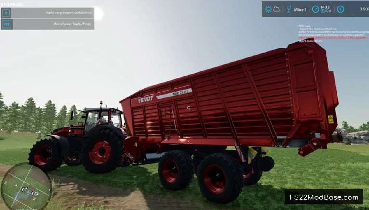 Fendt TigoXR75 MultiColor|MultiFruit
