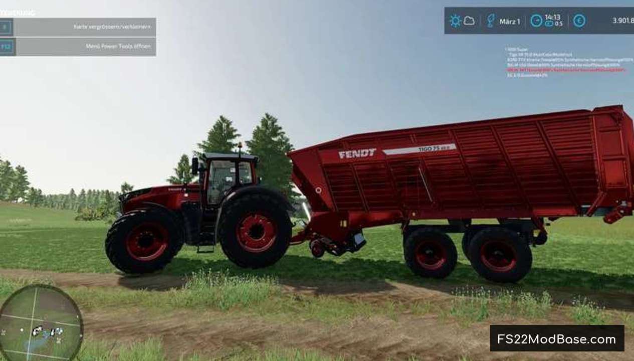 Fendt TigoXR75 MultiColor