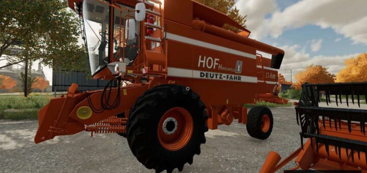 DeutzFahr Hof Hirschfeld Drescher Pack