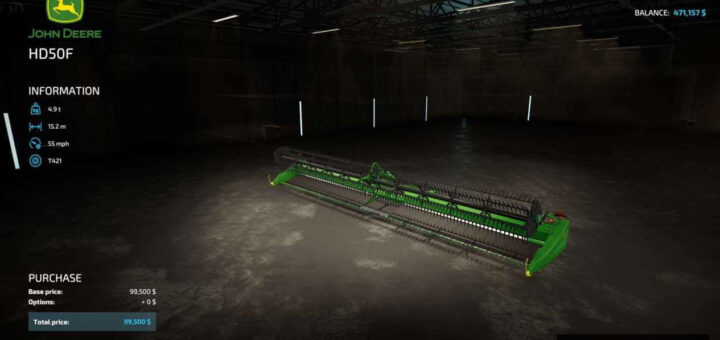 John Deere Highspeed