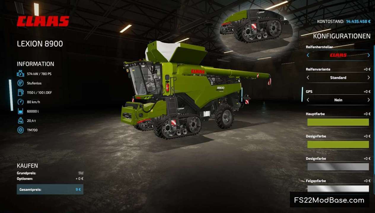 Lexion 8900