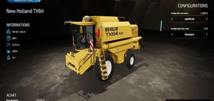 New Holland TX64