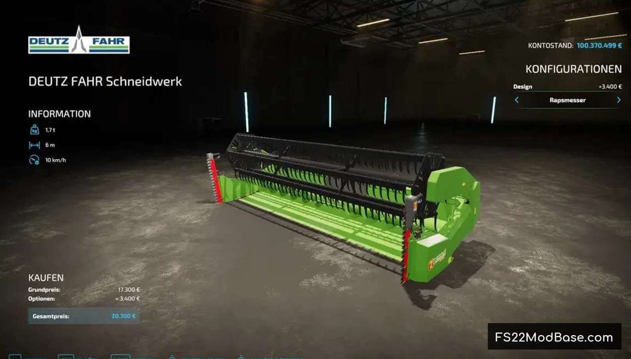 Deutz-Fahr Header