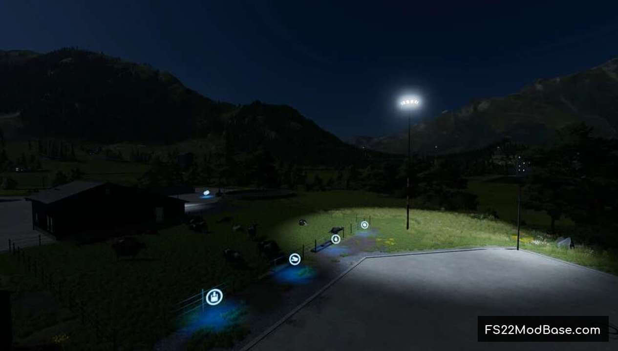 Floodlight Pole