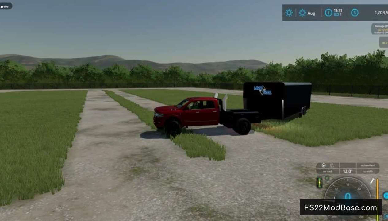 30FT Enclosed LoadTrail